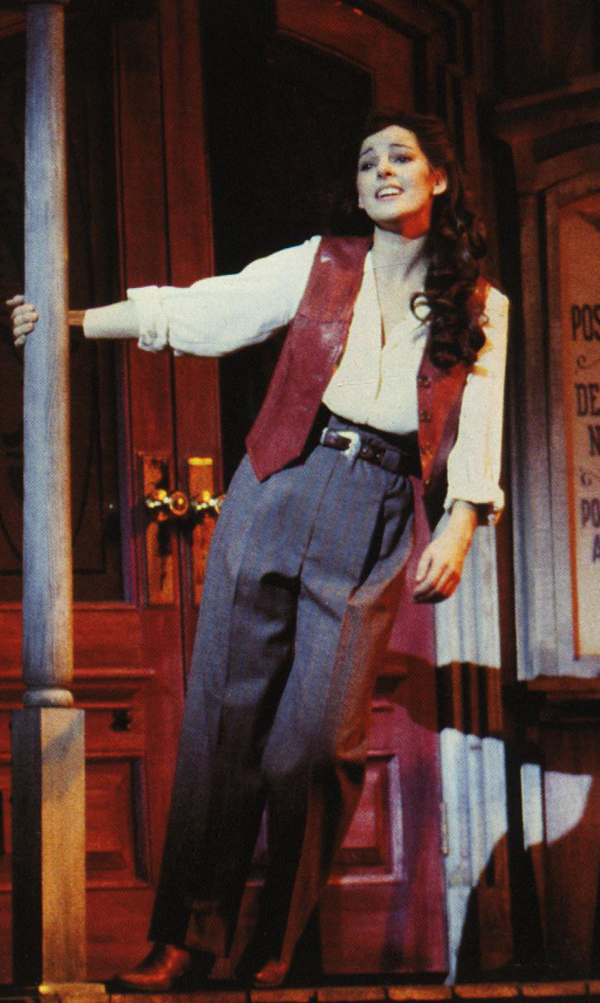 Ruthie Henshall as Polly Baker in Crazy for You (Prince Edward Theatre, London, March 1993)